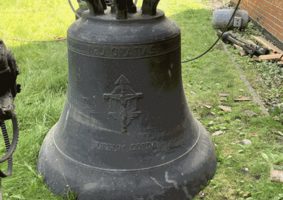 Abbau der Glocken St. Walburga 5 Kath-Kirche-Emden.de