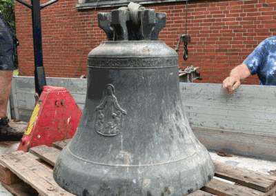 Abbau der Glocken St. Walburga 7 Kath-Kirche-Emden.de