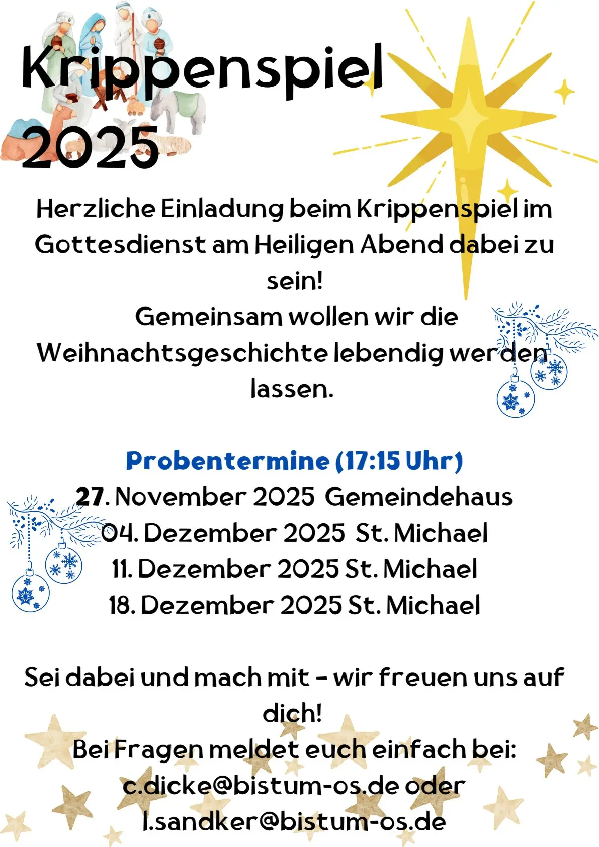 Krippenspiel 2025