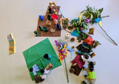 Kinderkirche am Palmsonntag in der Kita St. Michael 2 Kath-Kirche-Emden.de