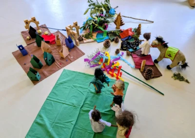 Kinderkirche am Palmsonntag in der Kita St. Michael 1 Kath-Kirche-Emden.de