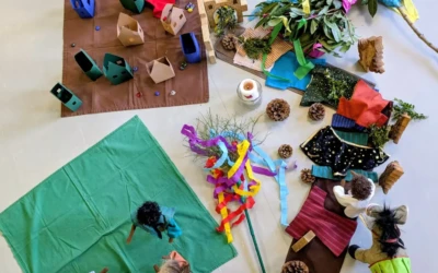 Kinderkirche am Palmsonntag in der Kita St. Michael