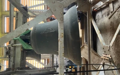 Abbau der Glocken St. Walburga